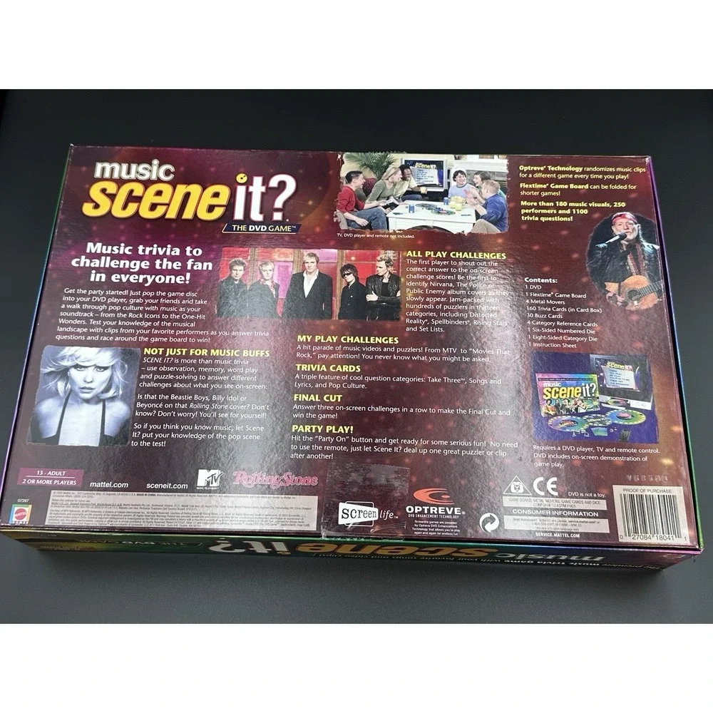 Scene It Music Edition (DVD / HD Video Game)